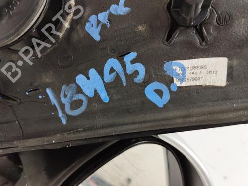 Right mirror PEUGEOT 206+ (2L_, 2M_)  | BP19273432C27 