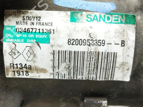 AC compressor RENAULT KANGOO / GRAND KANGOO II (KW0/1_) 1.5 dCi 90 (KW05, KW08, KW0G, KW11) | BP30172908M34