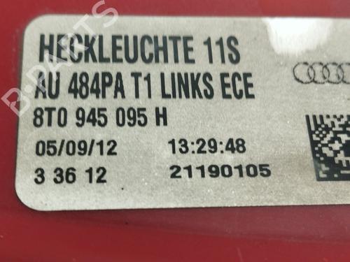 Left taillight AUDI A5 (8T3) 3.0 TDI quattro | BP29711172C34 
