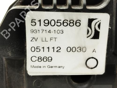 Front left lock FIAT PUNTO EVO (199_) 1.3 D Multijet (199AXC1A, 199BXC1A, 199AXT1A, 199BXT1A) | BP26187754C98 