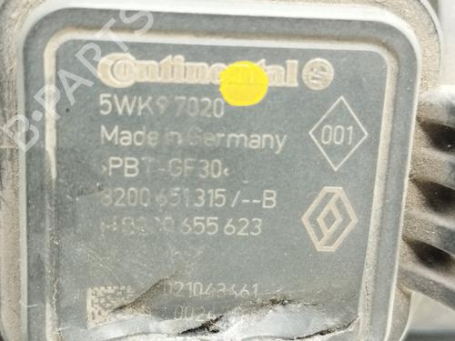 Mass air flow sensor RENAULT KANGOO / GRAND KANGOO II (KW0/1_) 1.5 dCi 90 (KW05, KW08, KW0G, KW11) | BP30175745M95