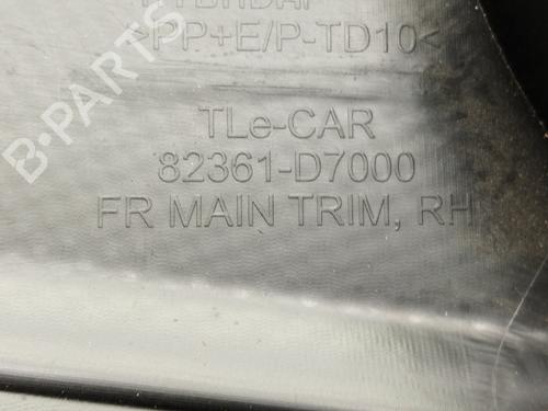 Front right panel HYUNDAI TUCSON (TL, TLE) 1.6 GDi | BP21327429C59 
