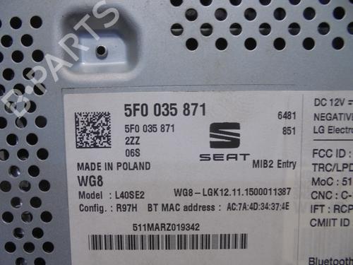 Radio SEAT LEON (5F1)  | BP13425720E6 