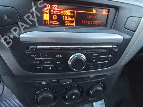 Radio CITROËN C-ELYSEE (DD_) 1.6 HDI 92 | BP18698379E6 