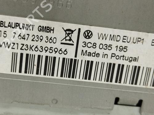 Radio VW PASSAT B6 (3C2)  | BP18569344E6 