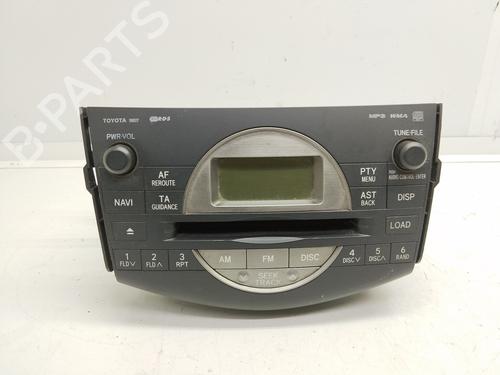Used Radio TOYOTA RAV 4 III (_A3_) 2.2 D 4WD (ALA30_, ALA30R) (136 hp) 18782092