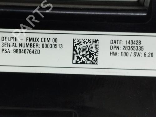 Climate control CITROËN C4 II (NC_)  | BP21384402I5 