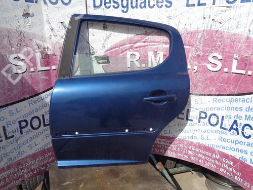 Used Left rear door PEUGEOT 207 (WA_, WC_) 1.4 HDi (68 hp) 13457955
