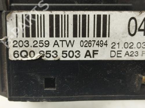 Headlight switch SEAT IBIZA III (6L1)  | BP25904556I24 
