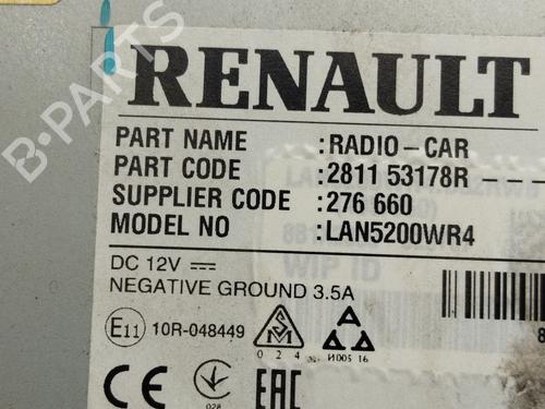 Radio RENAULT CAPTUR I (J5_, H5_) | BP30616070E6