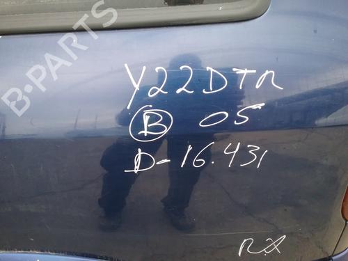 Alternator OPEL ZAFIRA A MPV (T98) 2.2 DTI 16V (F75) | BP15256017M7 