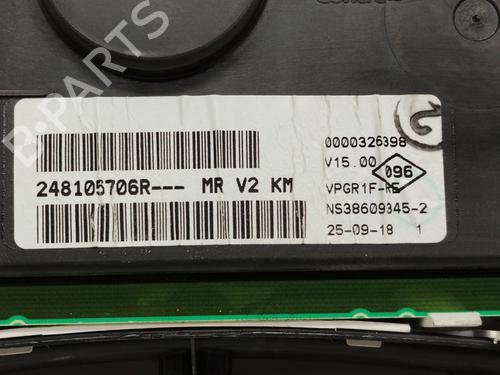 Instrument cluster DACIA SANDERO II  | BP21575851C47 