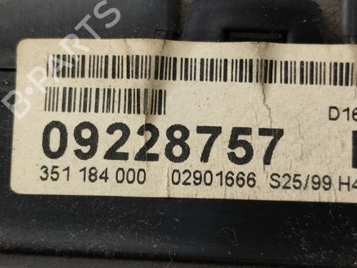 Instrument cluster OPEL ZAFIRA A MPV (T98)  | BP26131642C47 