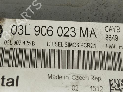 Engine control unit (ECU) VW POLO V (6R1, 6C1)  | BP16824551M57 