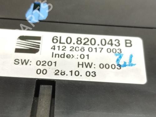 Climate control SEAT CORDOBA (6L2) | BP35816190I5 - Image 2