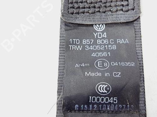Rear right seatbelt VW TOURAN (1T3)  | BP22350397I28 