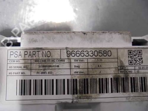 Instrument cluster CITROËN C5 III (RD_) 2.0 HDi 165 (RDRHHA, RDRHH8) | BP31072517C47