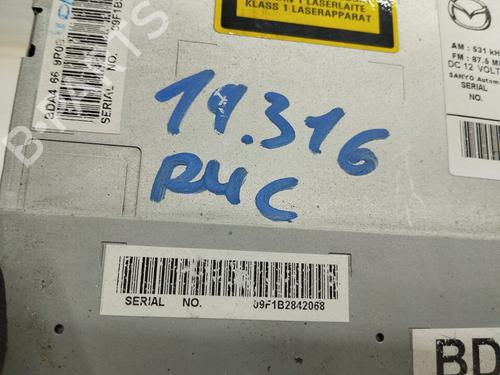 Radio MAZDA 3 (BK) 1.6 DI Turbo | BP30612645E6 - Image 2