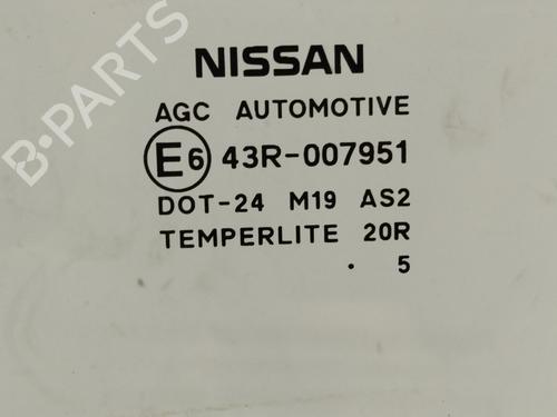 Front left door window NISSAN JUKE (F15) 1.5 dCi | BP19268178C18 