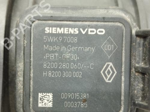 Mass air flow sensor RENAULT SCÉNIC II (JM0/1_) | BP30837911M95