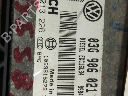 Engine control unit (ECU) VW GOLF V (1K1)  | BP27983743M57 
