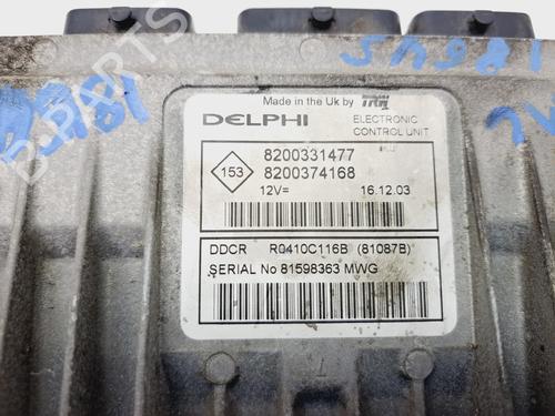 Engine control unit (ECU) RENAULT CLIO II (BB_, CB_)  | BP21378187M57 