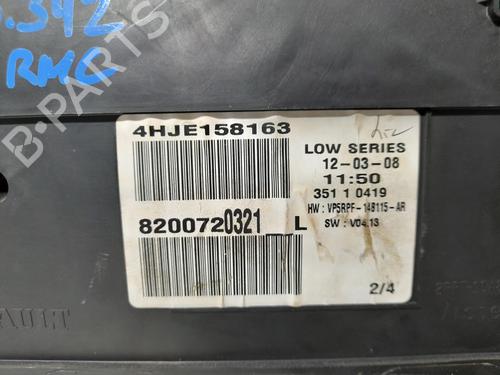 Instrument cluster RENAULT MEGANE II (BM0/1_, CM0/1_) 1.5 dCi (BM1F, CM1F) | BP13471411C47 