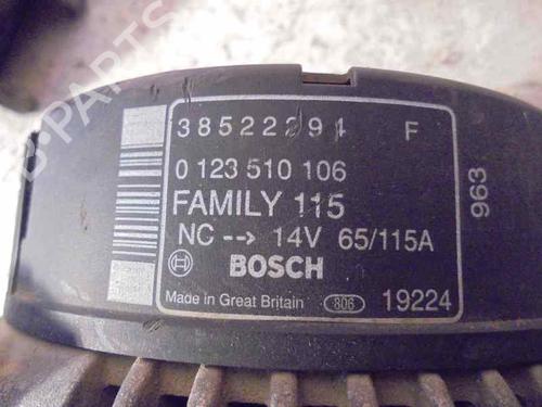 Alternator CHRYSLER VOYAGER / GRAND VOYAGER III (GS_, NS_) 2.5 TD | BP13454055M7 