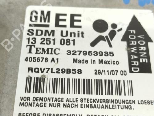 Kollisjonspute styreenhet OPEL ASTRA H (A04)  | BP24552962M53 