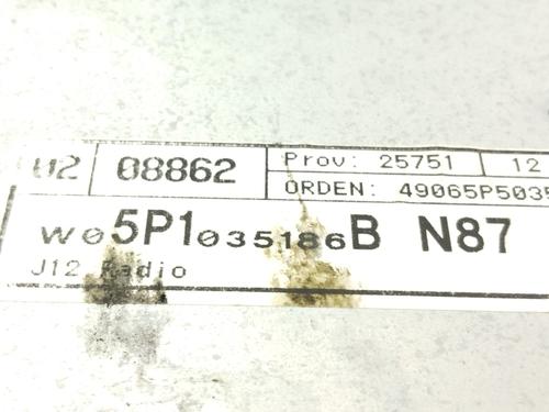 Radio SEAT ALTEA XL (5P5, 5P8)  | BP25904564E6 