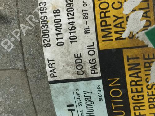 AC compressor NISSAN PRIMERA (P12) | BP26239384M34