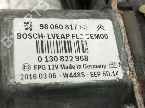 Front right window mechanism PEUGEOT 2008 I (CU_)  | BP30295839C23 