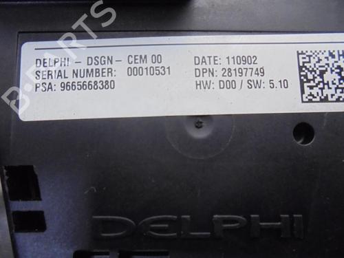 Switch PEUGEOT 508 SW I (8E_) 1.6 HDi | BP13470246I30 