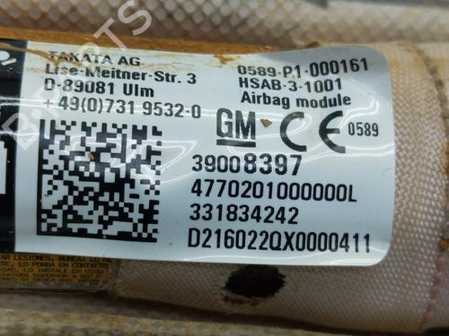 Left seat airbag OPEL ASTRA K (B16) 1.6 CDTi (68) | BP16865739C13 