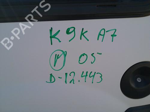 Front right interior door handle RENAULT KANGOO (KC0/1_) 1.5 dCi (KC07) | BP13457712I14 
