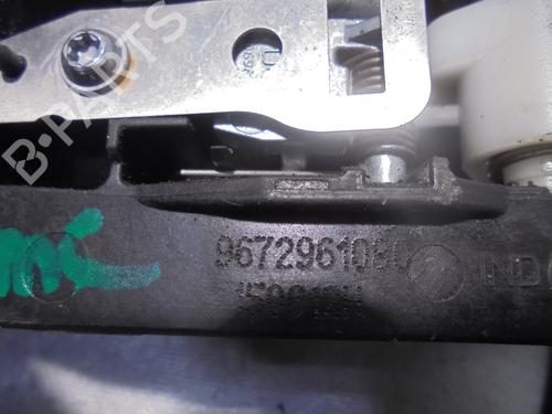 Rear right exterior door handle PEUGEOT 208 I (CA_, CC_) 1.4 VTi | BP13470217C130 