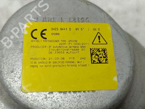 Front left seatbelt OPEL COMBO Box Body/MPV (K9) 1.5 D | BP37199093I26 - Image 5