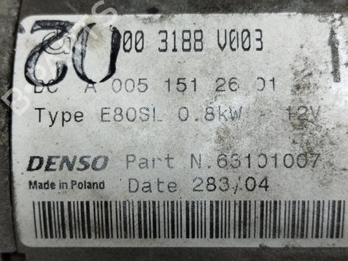 Startmotor SMART FORTWO Coupe (450)  | BP29724690M8 