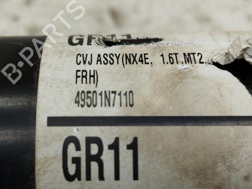 Right front driveshaft HYUNDAI TUCSON (NX4E, NX4A)  | BP26131579M39 