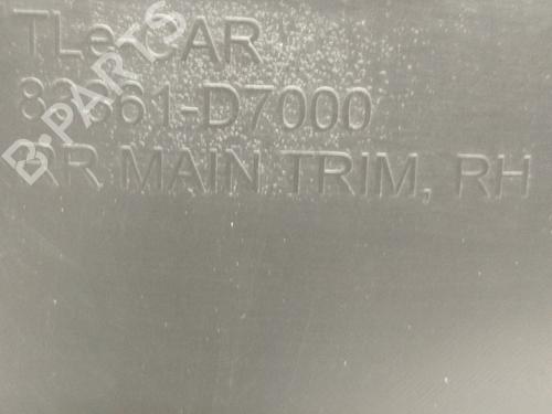 Rear right panel HYUNDAI TUCSON (TL, TLE) 1.6 GDi | BP21327431C61 