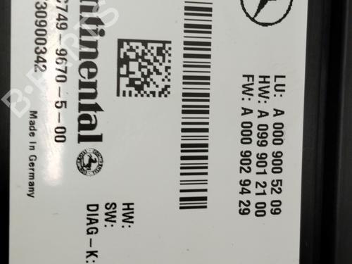 Electronic module MERCEDES-BENZ GLE (W166) 350 d 4-matic (166.024) | BP31035114M83 - Image 2