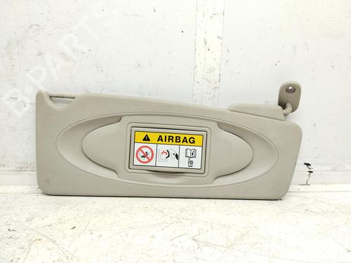 Højre solskærm RENAULT KANGOO / GRAND KANGOO II (KW0/1_) 1.5 dCi 90 (KW05, KW08, KW0G, KW11) (90 hp) 30102599