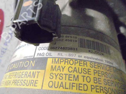 AC compressor NISSAN ALMERA II Hatchback (N16) 1.5 | BP13423791M34 