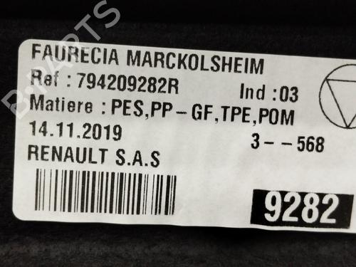 Półka bagażnika RENAULT SCÉNIC IV (J9_)  | BP30792403C85 