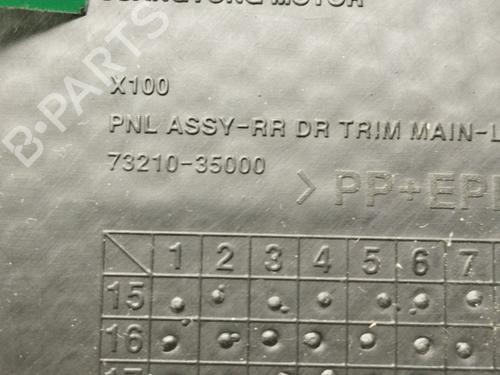 Verkleidung hinten links SSANGYONG TIVOLI | BP30575586C60