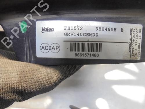 Radiator fan PEUGEOT PARTNER Box Body/MPV  | BP13429440M35 