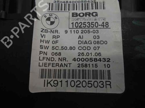 Instrument cluster BMW 3 (E90) 320 d | BP32697499C47 - Image 2
