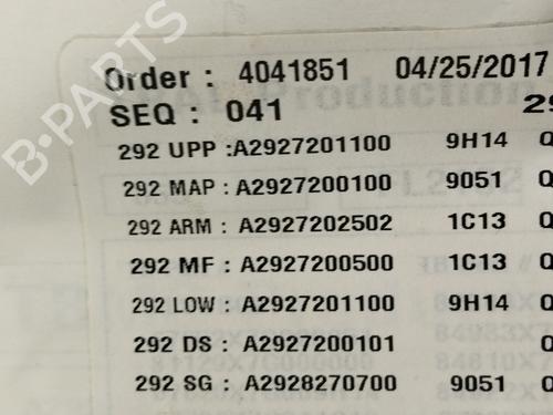 Front left panel MERCEDES-BENZ GLE (W166) 350 d 4-matic (166.024) | BP31051593C58 - Image 3