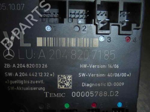 Comfort control module MERCEDES-BENZ C-CLASS (W204) C 180 CGI (204.049) | BP13940558M56 
