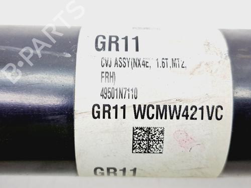 Right front driveshaft KIA SPORTAGE V (NQ5)  | BP22748577M39 